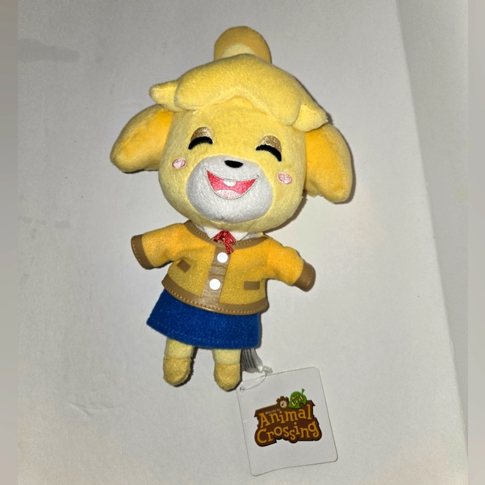 Nintendo Animal Crossing Smiling Isabelle 6" Plush NEW